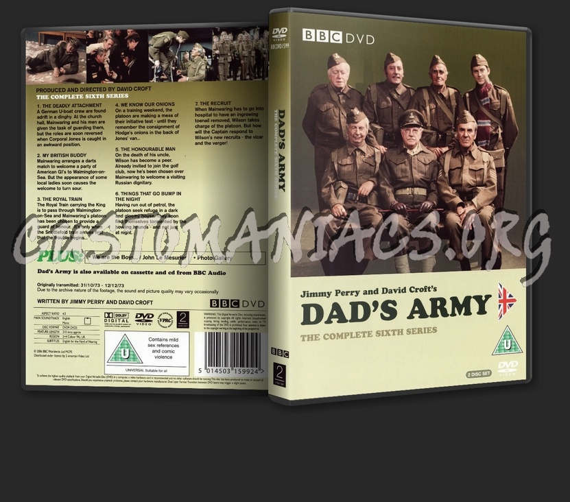 Dad's Army dvd cover