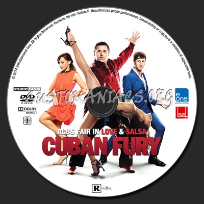Cuban Fury dvd label