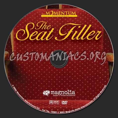 The Seat Filler dvd label