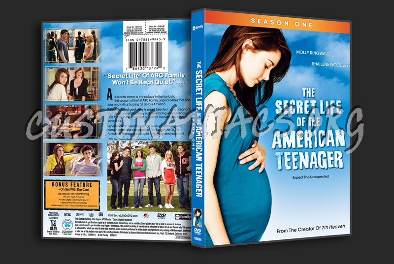 The Secret Life of the American Teenager Season 1 dvd cover