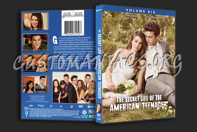 The Secret Life of the American Teenager Season 6 dvd cover