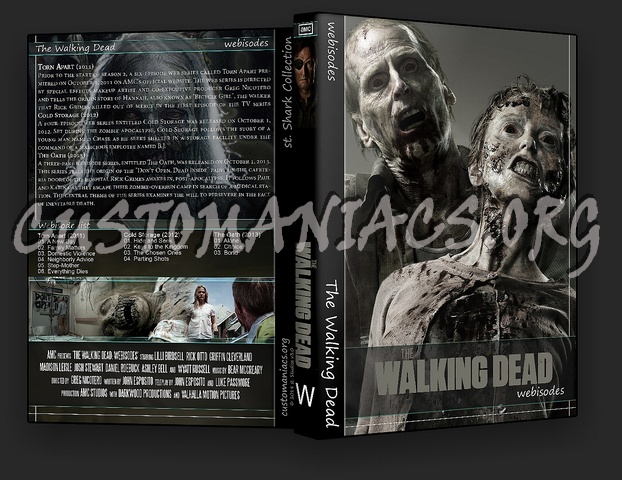 The Walking Dead Collection - SEASON 3 & 4 dvd cover
