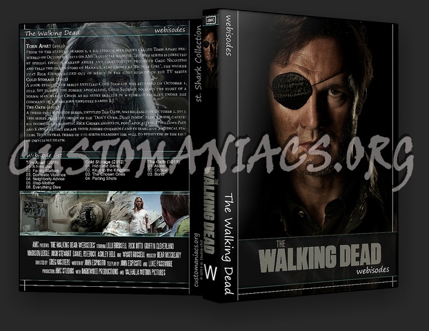 The Walking Dead Collection - SEASON 3 - 5 dvd cover