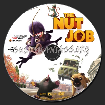 The Nut Job dvd label