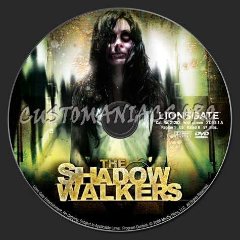 The Shadow Walkers dvd label