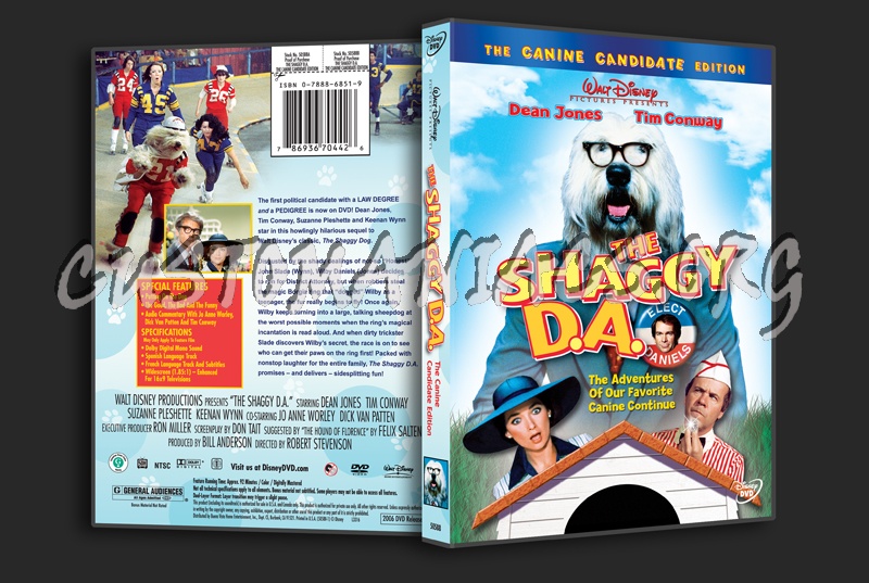 The Shaggy D.A. dvd cover
