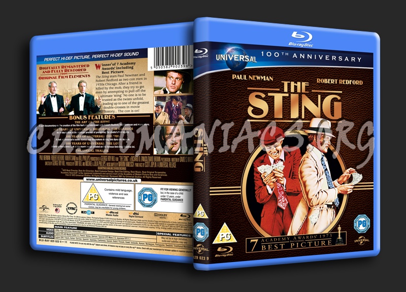 The Sting blu-ray cover