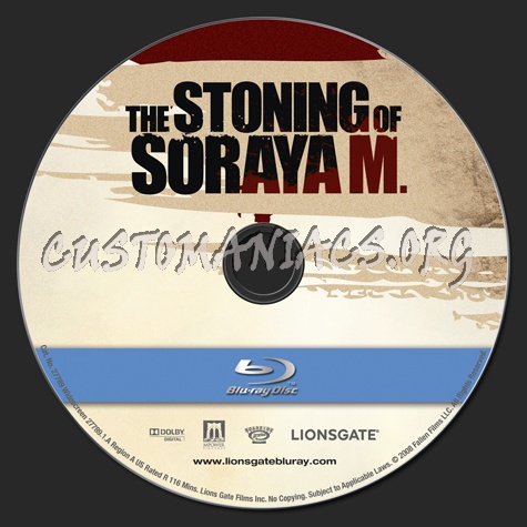 The Stoning of Soraya M blu-ray label