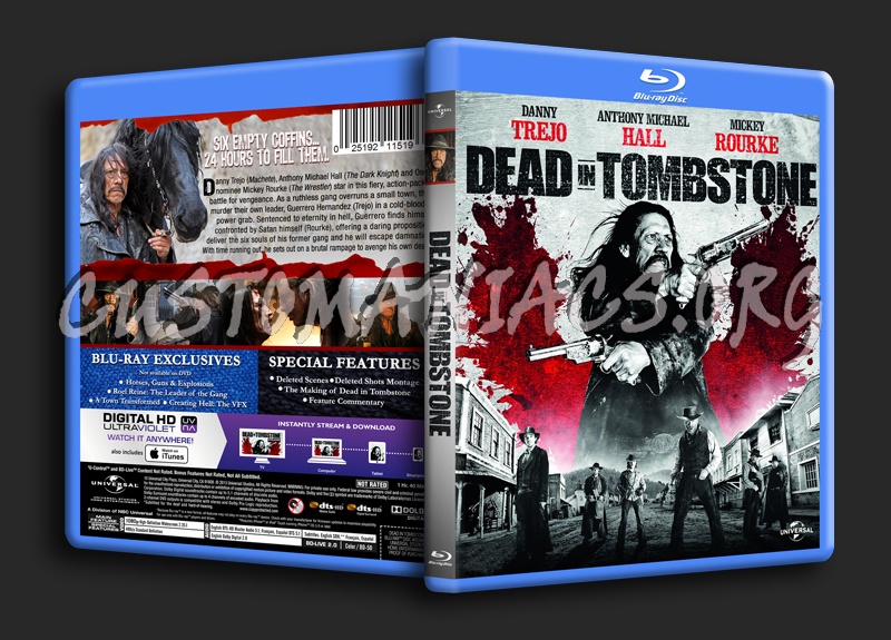 Dead in Tombstone blu-ray cover