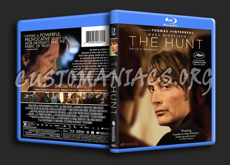 The Hunt aka Jagten blu-ray cover