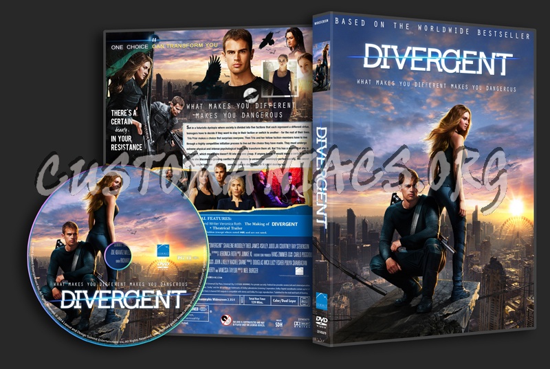 Divergent dvd cover