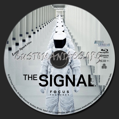 The Signal (2014) blu-ray label