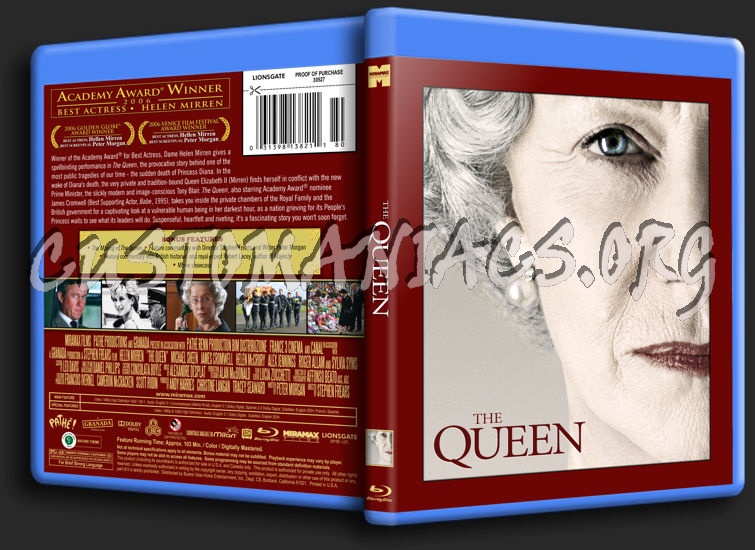 The Queen blu-ray cover