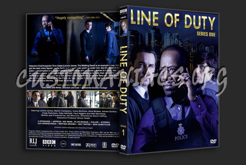 Line of Duty - Series 1 dvd cover