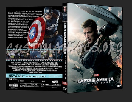 Captain America: The Winter Soldier dvd cover