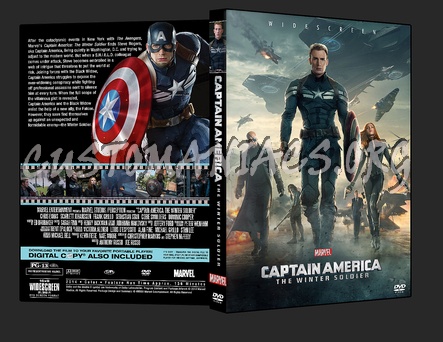 Captain America: The Winter Soldier dvd cover