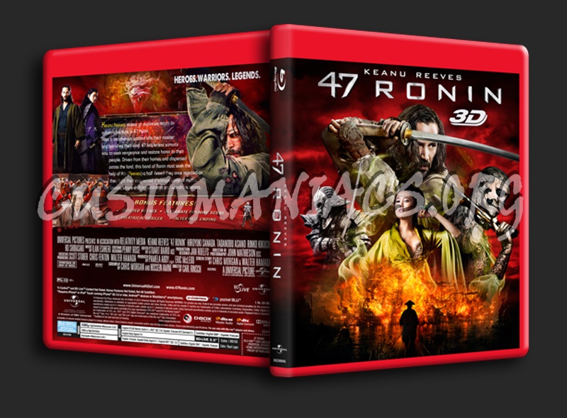 47 Ronin 3d blu-ray cover