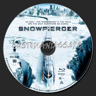 Snowpiercer blu-ray label