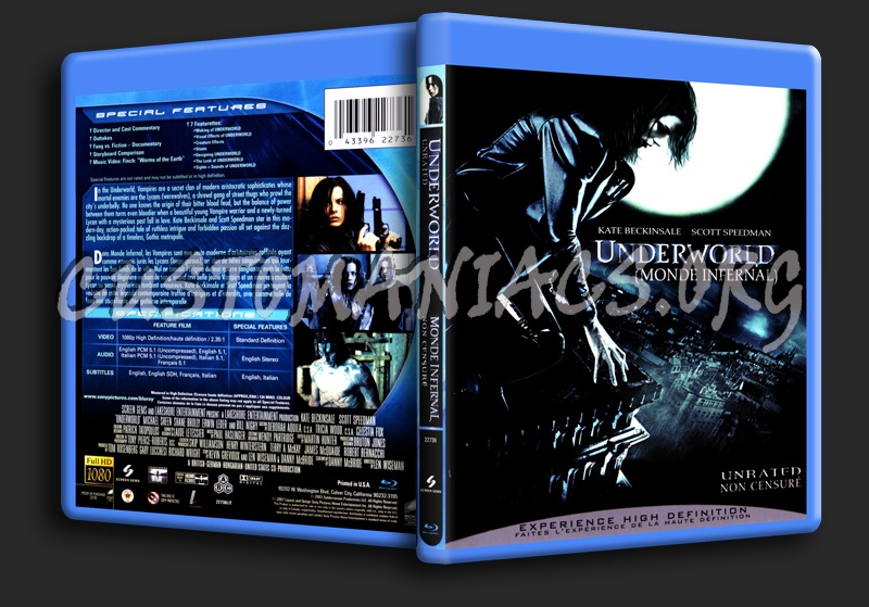 Underworld blu-ray cover