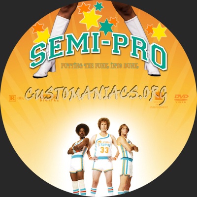 SemiPro dvd label
