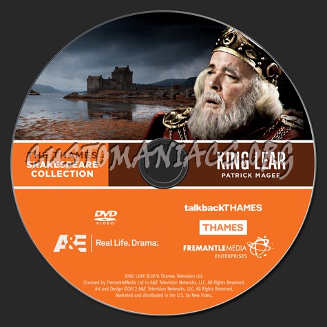 The Thames Shakespeare Collection: King Lear dvd label