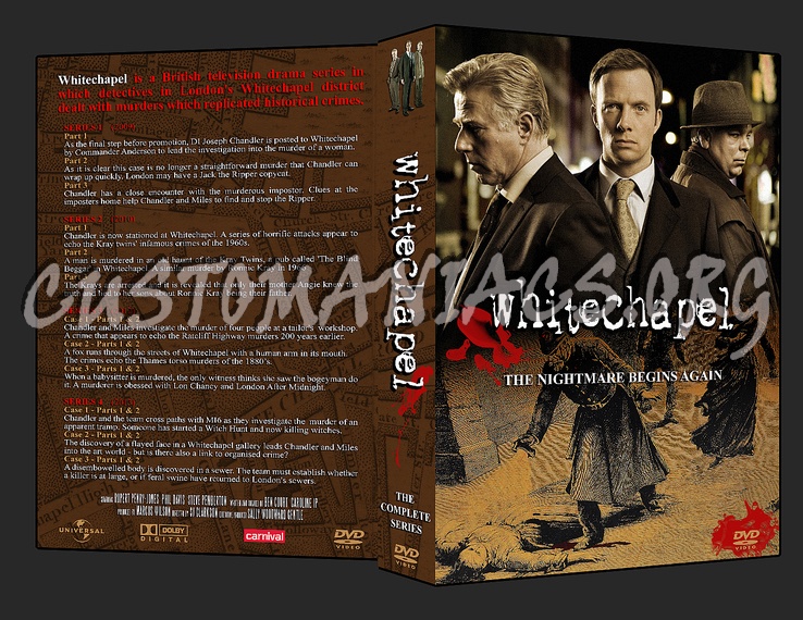 Whitechapel - The Complete Series dvd cover
