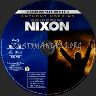 Nixon blu-ray label