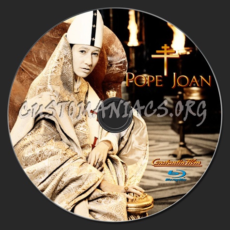 Pope Joan blu-ray label