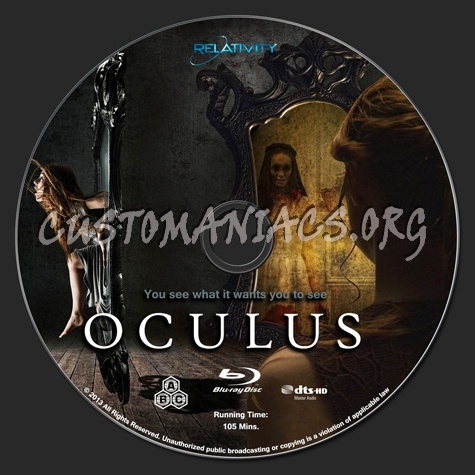Oculus blu-ray label