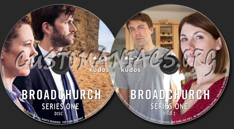 Broadchurch Series 1 blu-ray label