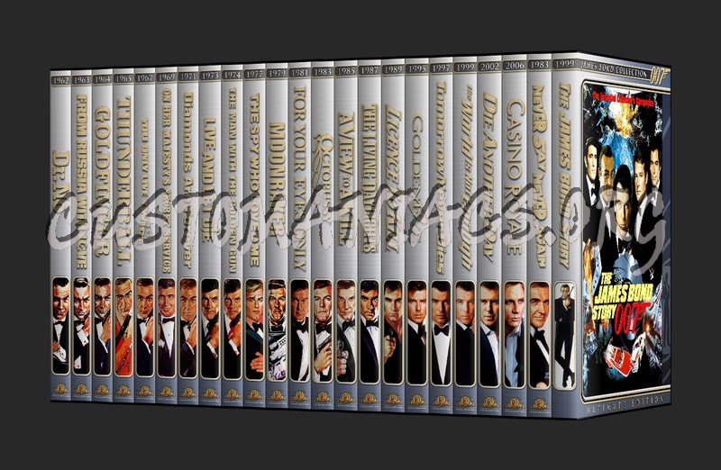 007 - James Bond Ultimate Collection dvd cover