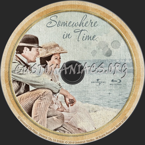 Somewhere in Time blu-ray label