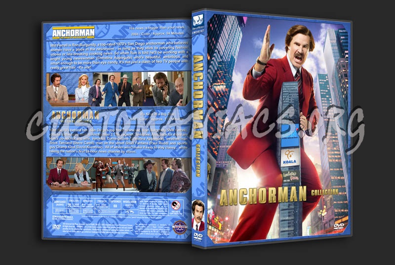 Anchorman Collection dvd cover