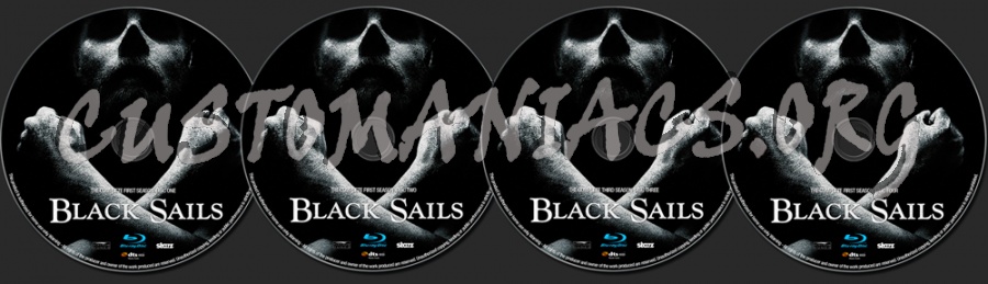 Black Sails Season 1 blu-ray label