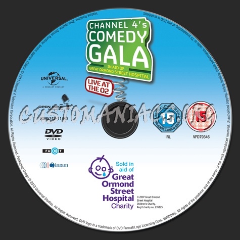 Channel 4's Comedy Gala dvd label