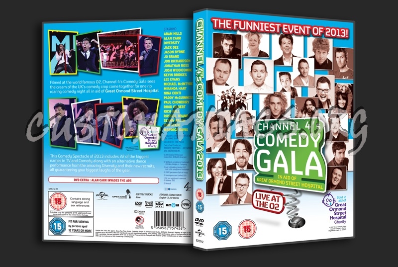Channel 4's Comedy Gala dvd cover