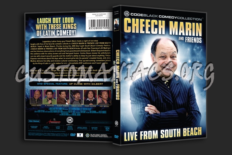 Cheech Marin and Friends Live From South Beach dvd cover