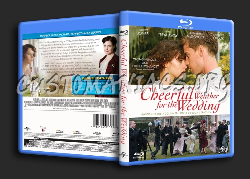 Cheerful Weather for the Wedding blu-ray cover