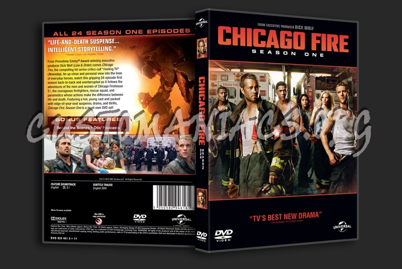 Chicago Fire Season 1 dvd cover