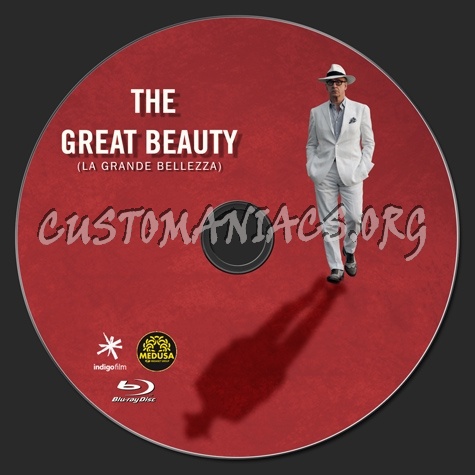 The Great Beauty blu-ray label