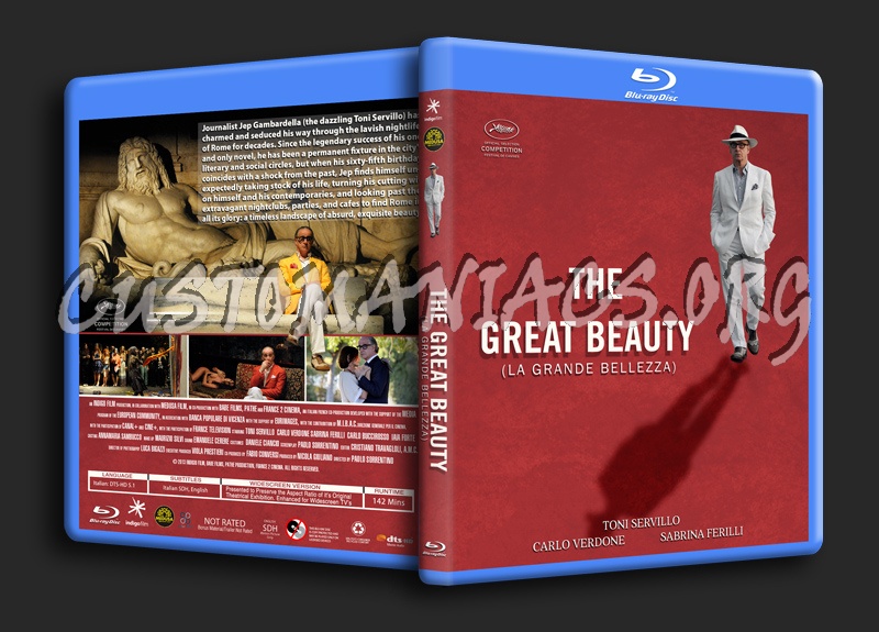 The Great Beauty blu-ray cover