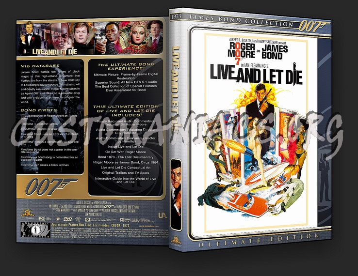 Live and Let Die dvd cover