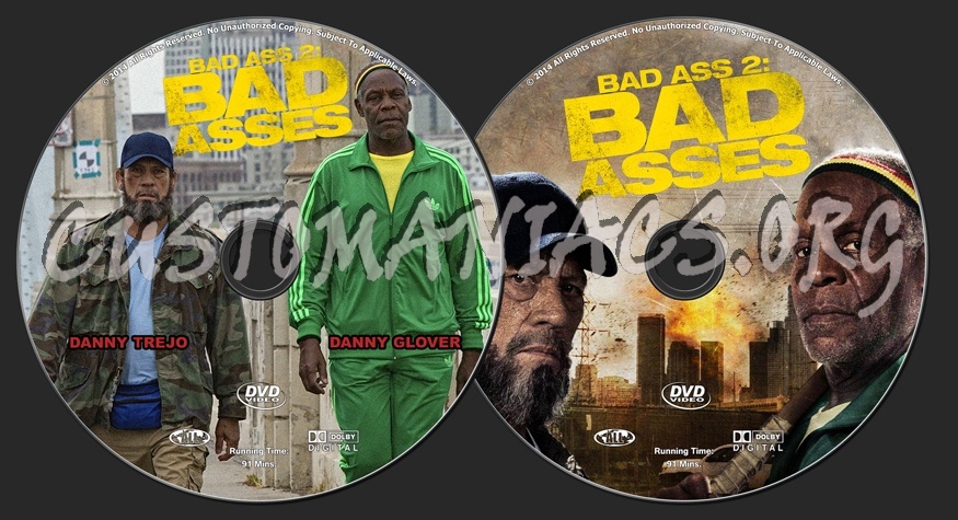 Bad Ass 2: Bad Asses dvd label
