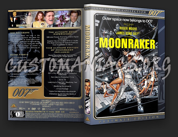 Moonraker dvd cover