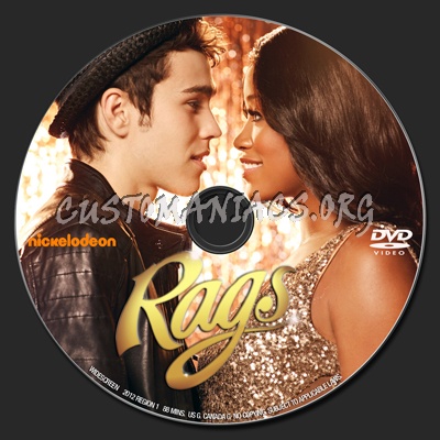 Rags (2012) dvd label
