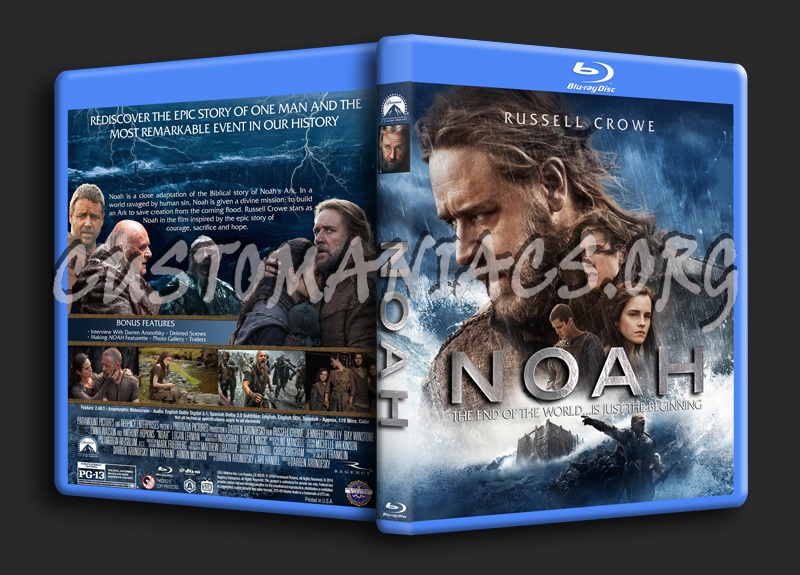 Noah (2014) dvd cover