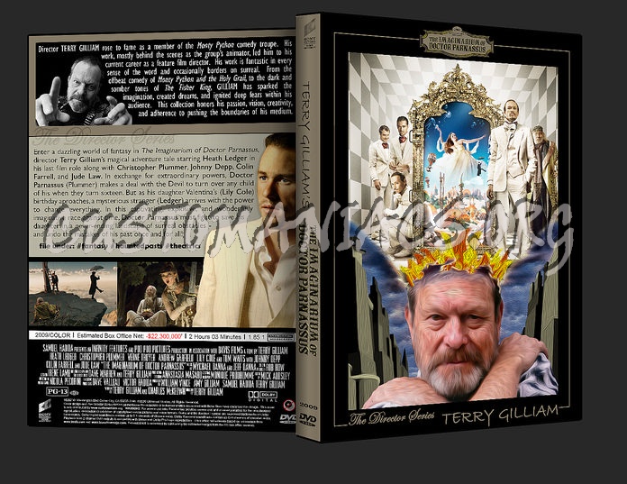 The Imaginarium of Doctor Parnassus dvd cover