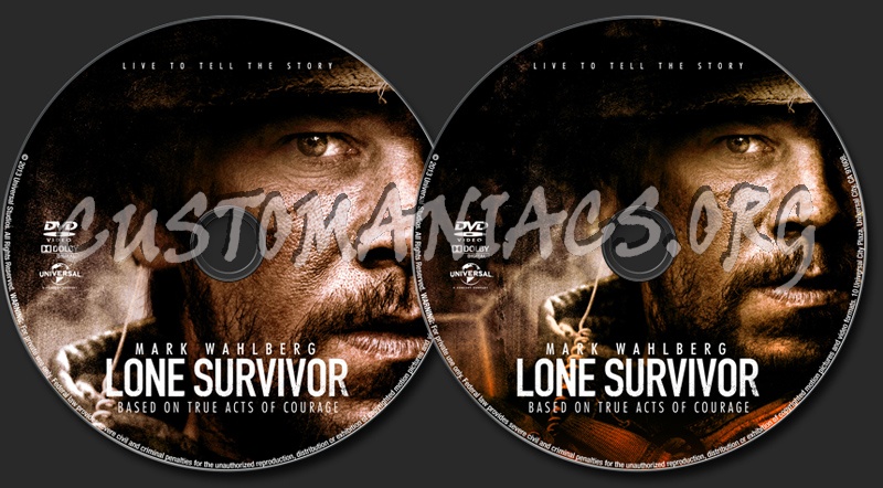 Lone Survivor dvd label