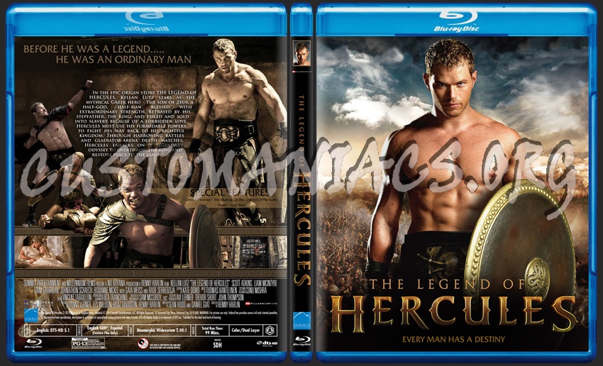 The Legend Of Hercules dvd cover