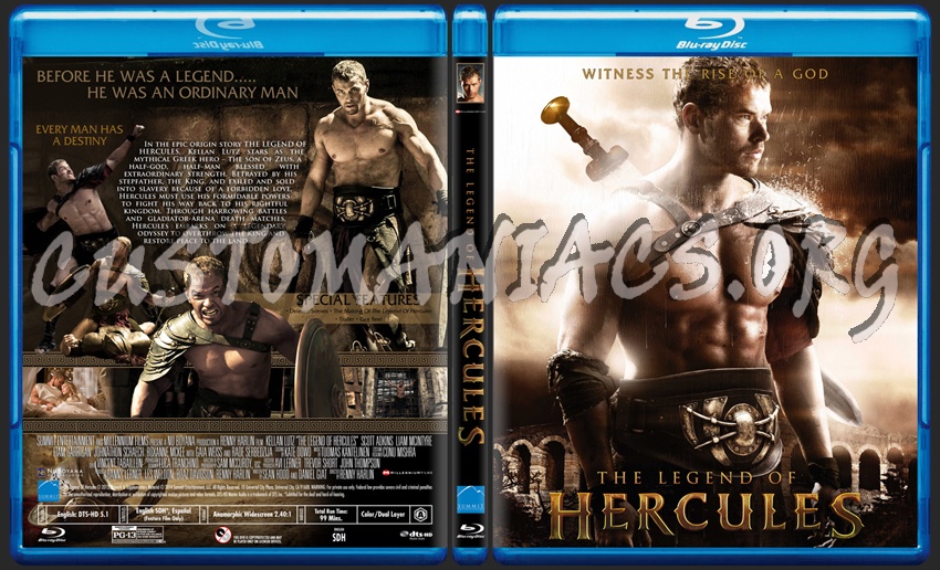 The Legend Of Hercules dvd cover